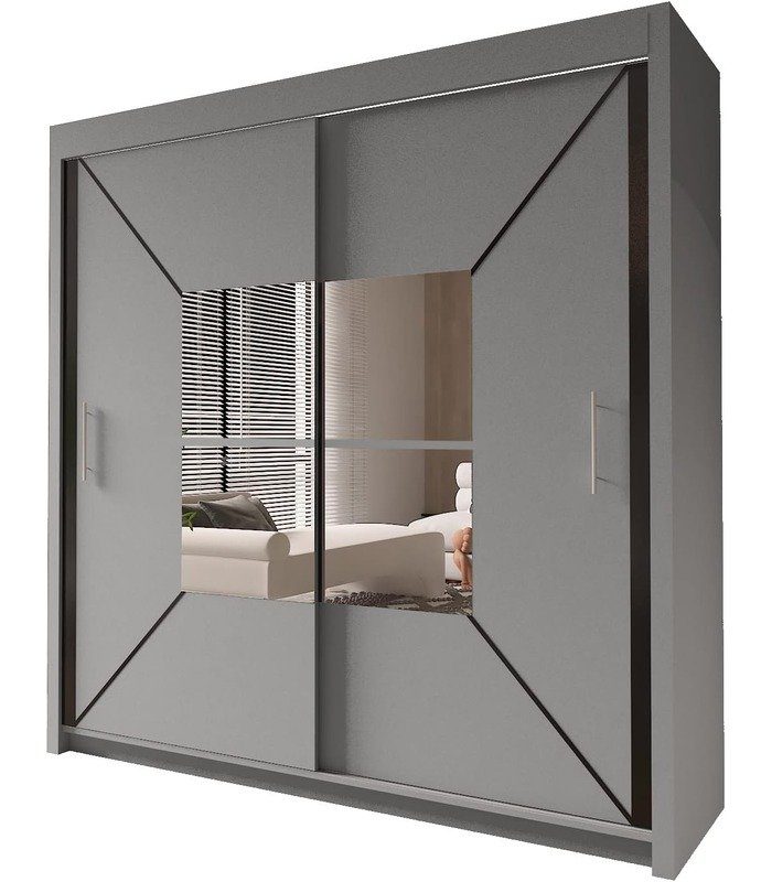 Nicole Wardrobe 203 cm