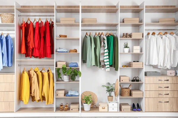 Placement tips for compact homes, that how they arrage wardrobe for small spaces.