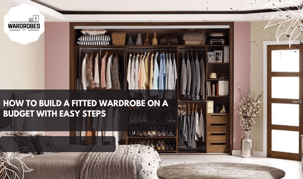 With modern bedroom features: learn how to build a fitted wardrobe on a budget designed to maximise storage while staying within a budget.